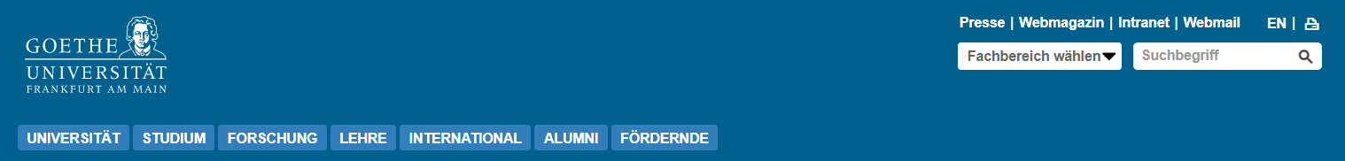 德国法兰克福大学：https://www.uni-frankfurt.de/de?locale=de