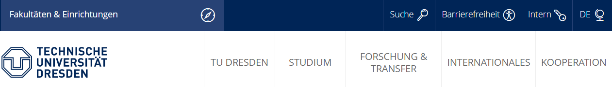 德国德累斯顿工业大学：https://tu-dresden.de/