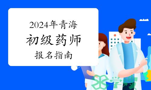 2024年青海卫生专业初级药师资格考试报名指南