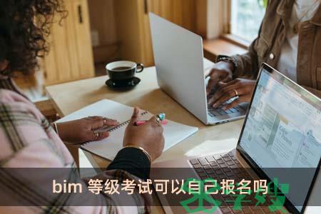 bim等级考试可以自己报名吗