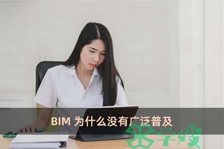 BIM为什么没有广泛普及