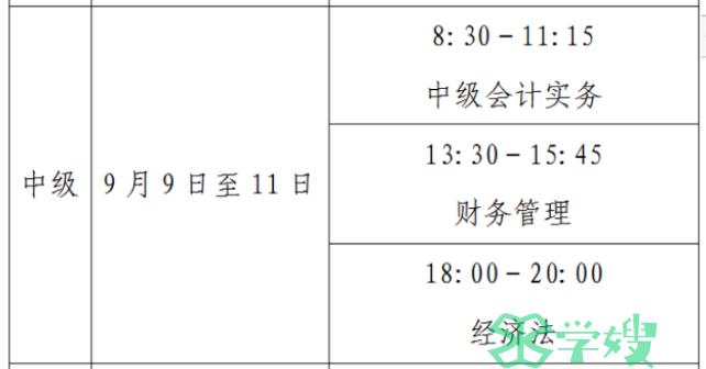 2023年东莞中级会计准考证打印时间9月1日至8日