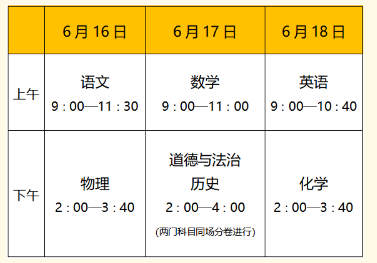 2023年江苏无锡中考科目及各科分数公布