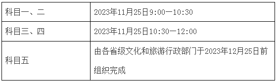 文旅部：2023年导游资格考试报名时间7月10日至8月14日