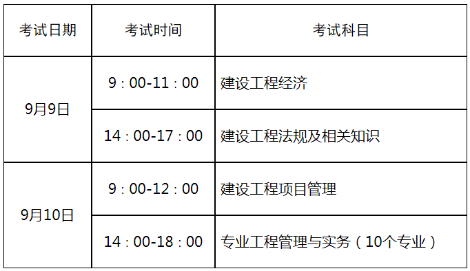 山东枣庄2023年一级建造师考试准考证打印时间9月5日-10日