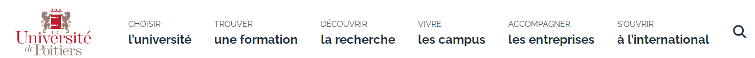 法国普瓦提埃大学：https://www.univ-poitiers.fr/