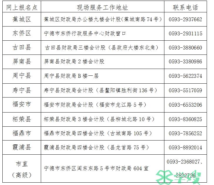 2024年福建宁德初级会计报名时间及缴费时间已公布：1月5日至1月26日