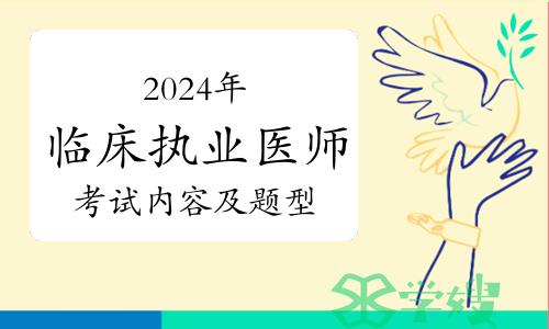 2024年临床执业医师考试内容、题型及备考建议