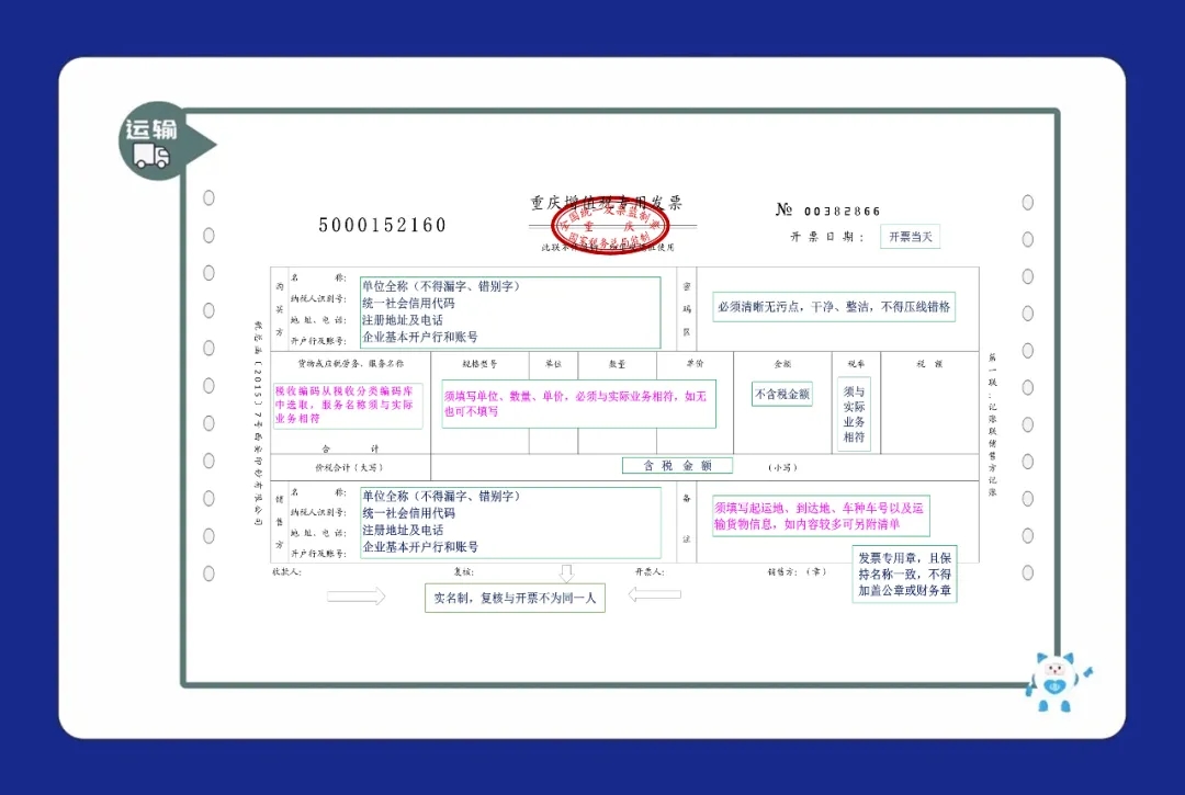 4 · 运输行业开票注意事项