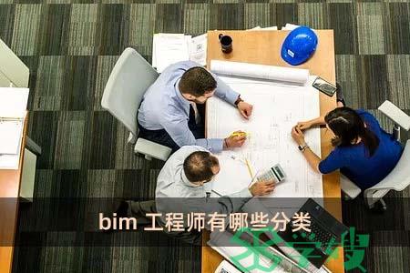 bim工程师有哪些分类