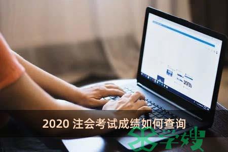 2020注会考试成绩如何查询