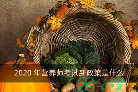 2020年营养师考试新政策是什么