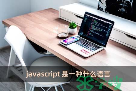 javascript是一种什么语言