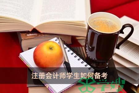 注册会计师学生如何备考