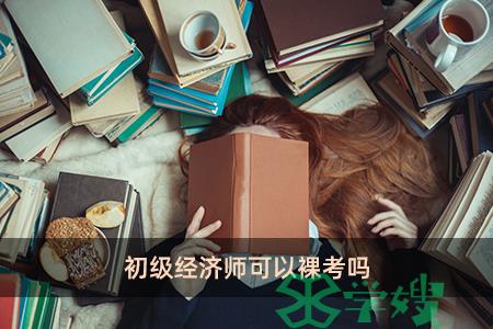 初级经济师可以裸考吗