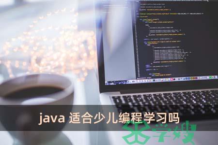 java适合少儿编程学习吗